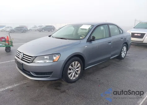 2014 Volkswagen Passat 1.8T Wolfsburg Edition from USA, damaged, VIN 1VWAT7A32EC117112